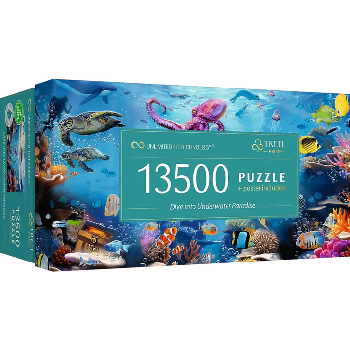 Puzzles 13500 UFT Dive into Underwater Paradise Trefl 81027
