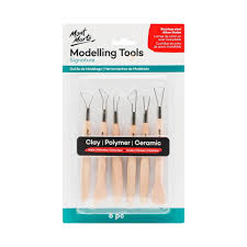 Modelling Tools Set Of 6pcs Mont Marte