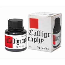 Calligraphy Ink Black 35ML ISOMARS CG35 - BK
