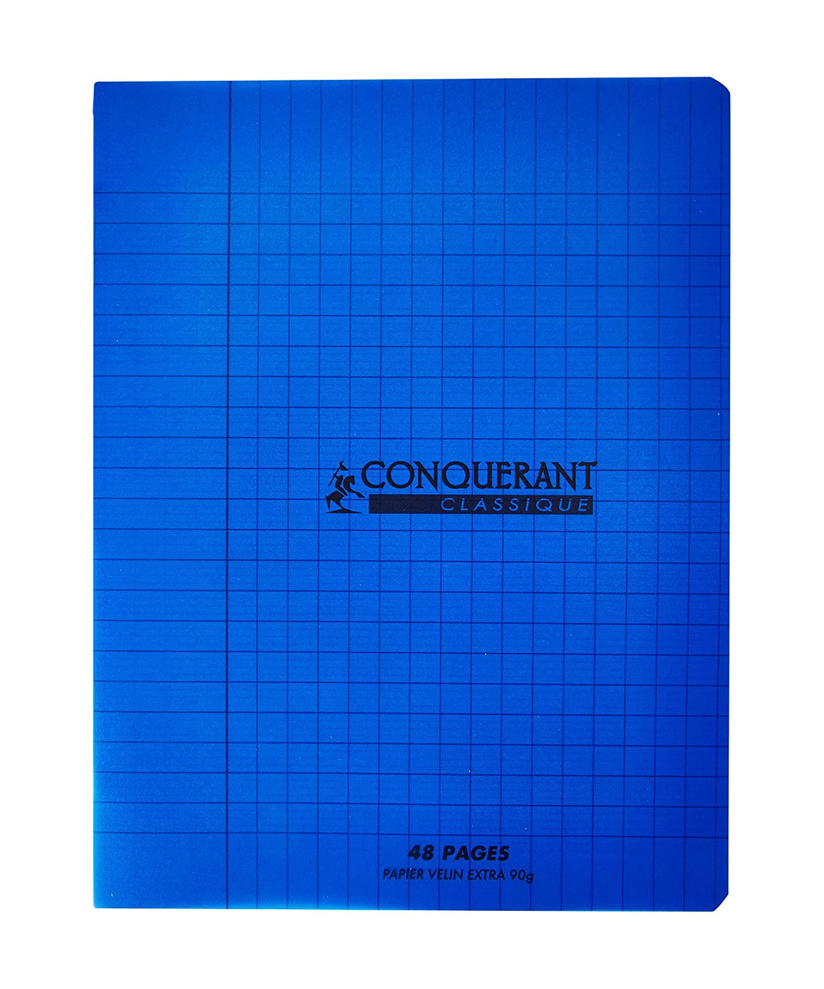Cahier Seyes 17X22 96P 90G Bleu Polypro Conquerant Ref 0730-02095