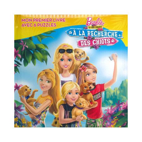 Barbie Et Ses Soeurs À La Recherche Des Chiots - 6 Puzzles