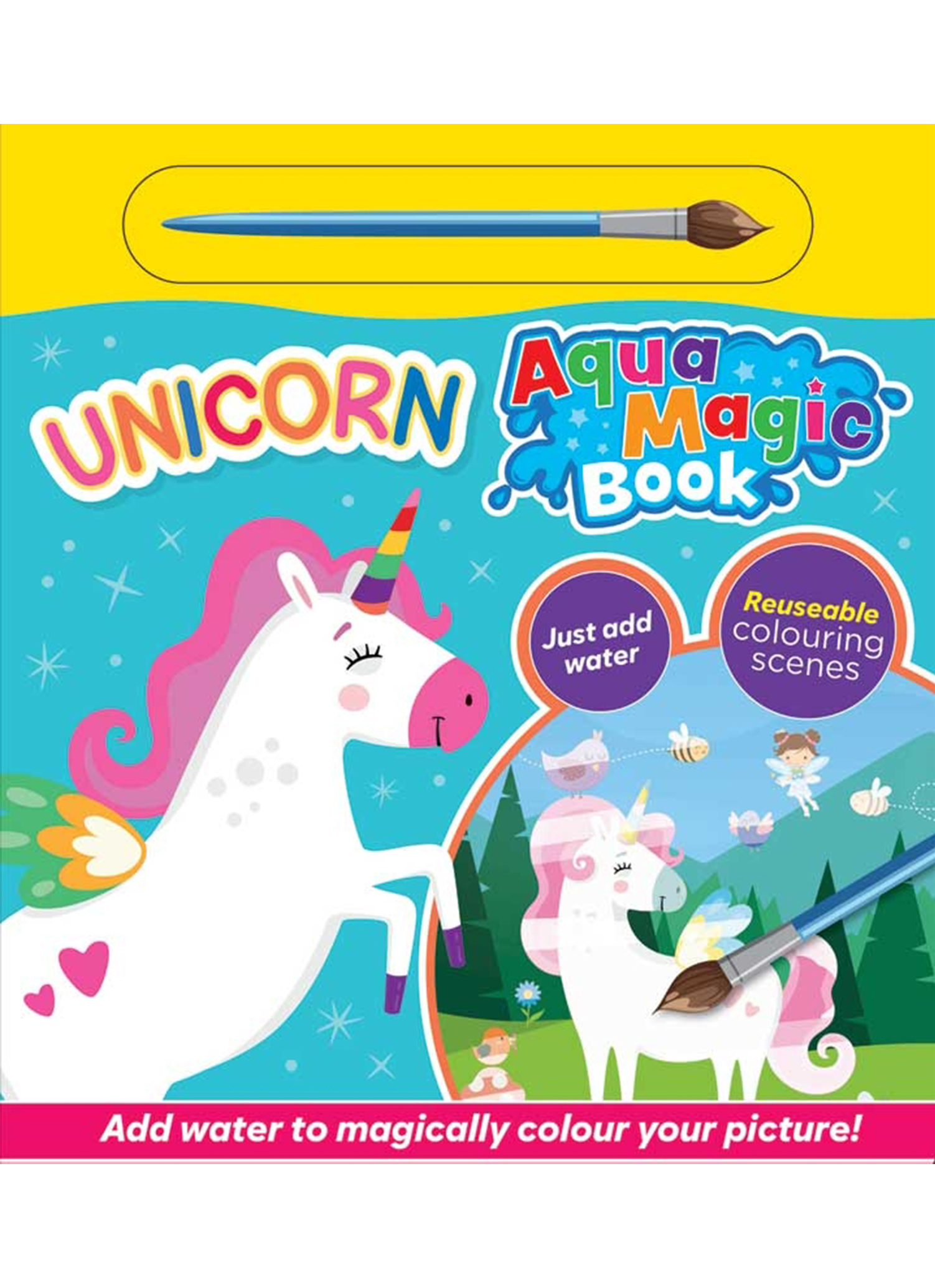 Unicorns Aqua Magic Book