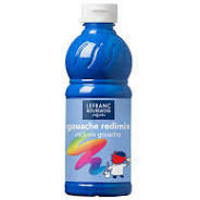 LB EDUCATION GOUACHE REDIMIX 500ML BTL TURQUOISE BLUE
