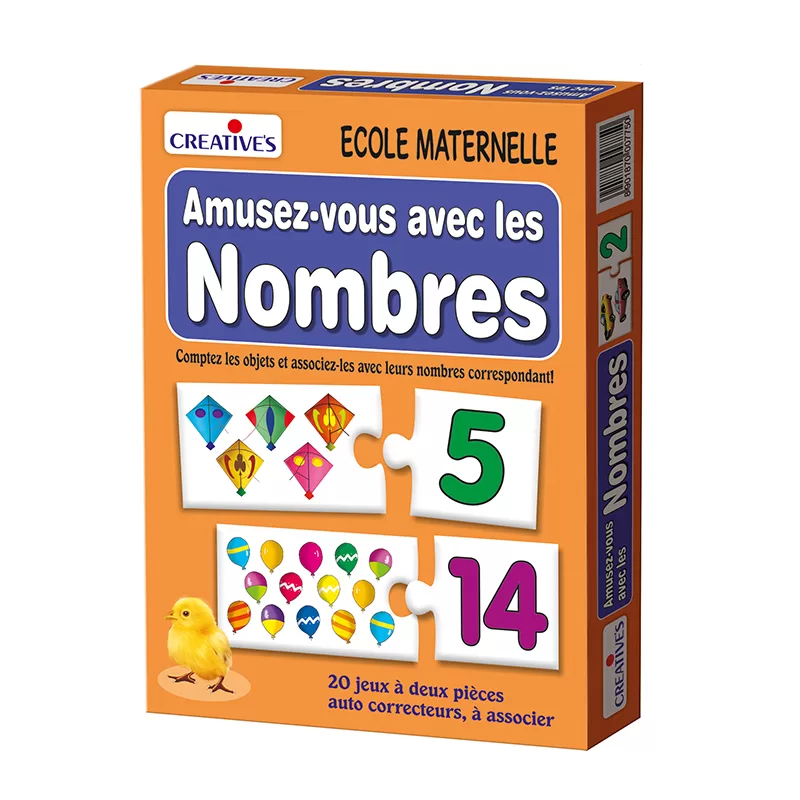 CREATIVES - AMUSEZ VOUS AVEC LES NOMBRES