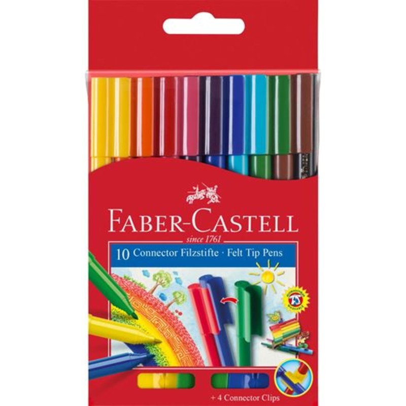 Felt Tipped Connectors_set of 10 Ref FC153010