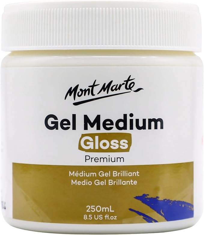 Gel Medium Gloss 250ml Mont Marte