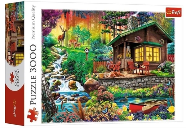 Puzzles -  3000  Cabin in the woods