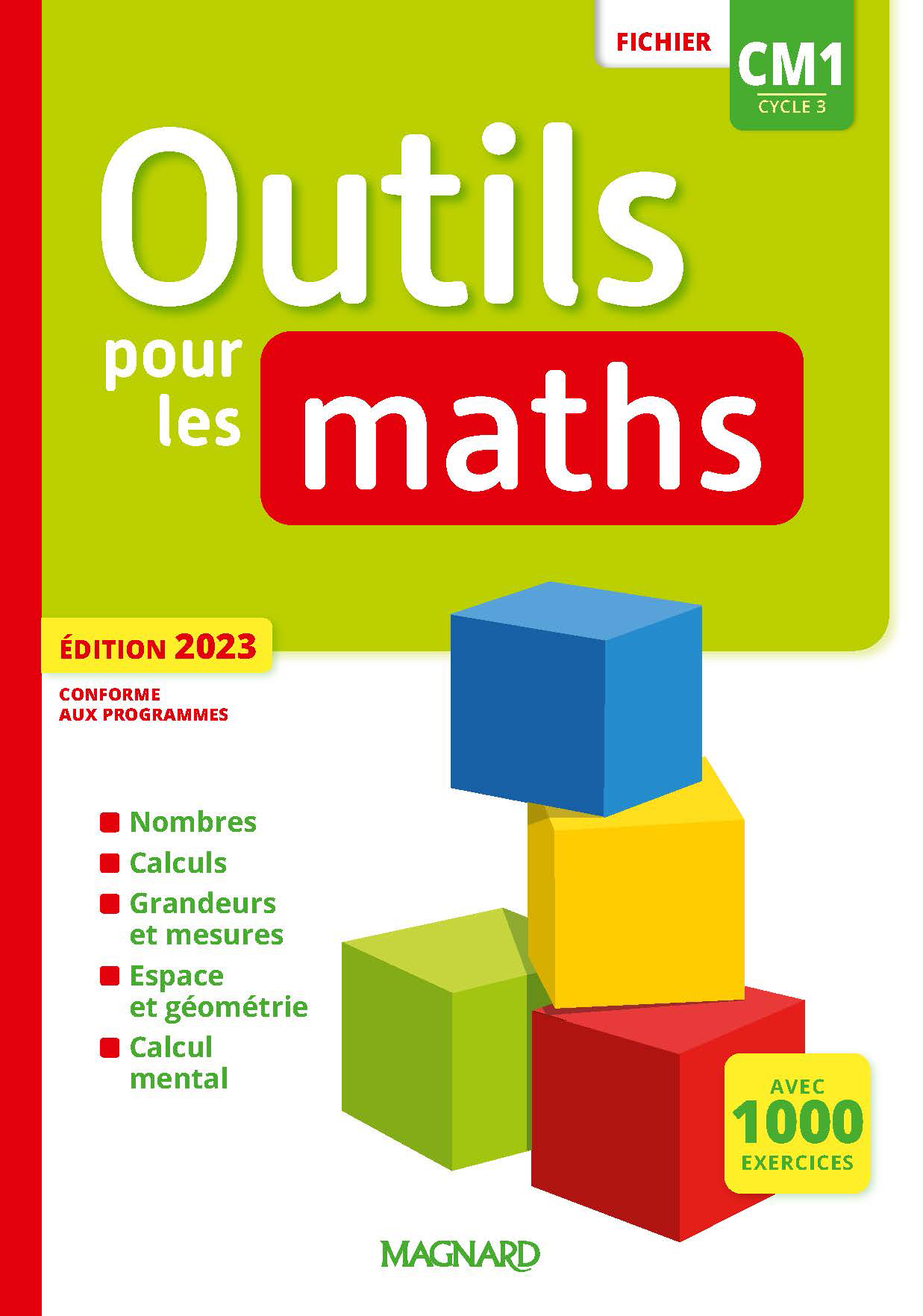 Outils pour les Maths CM1 (2023) - Fichier de l'élève - CM1