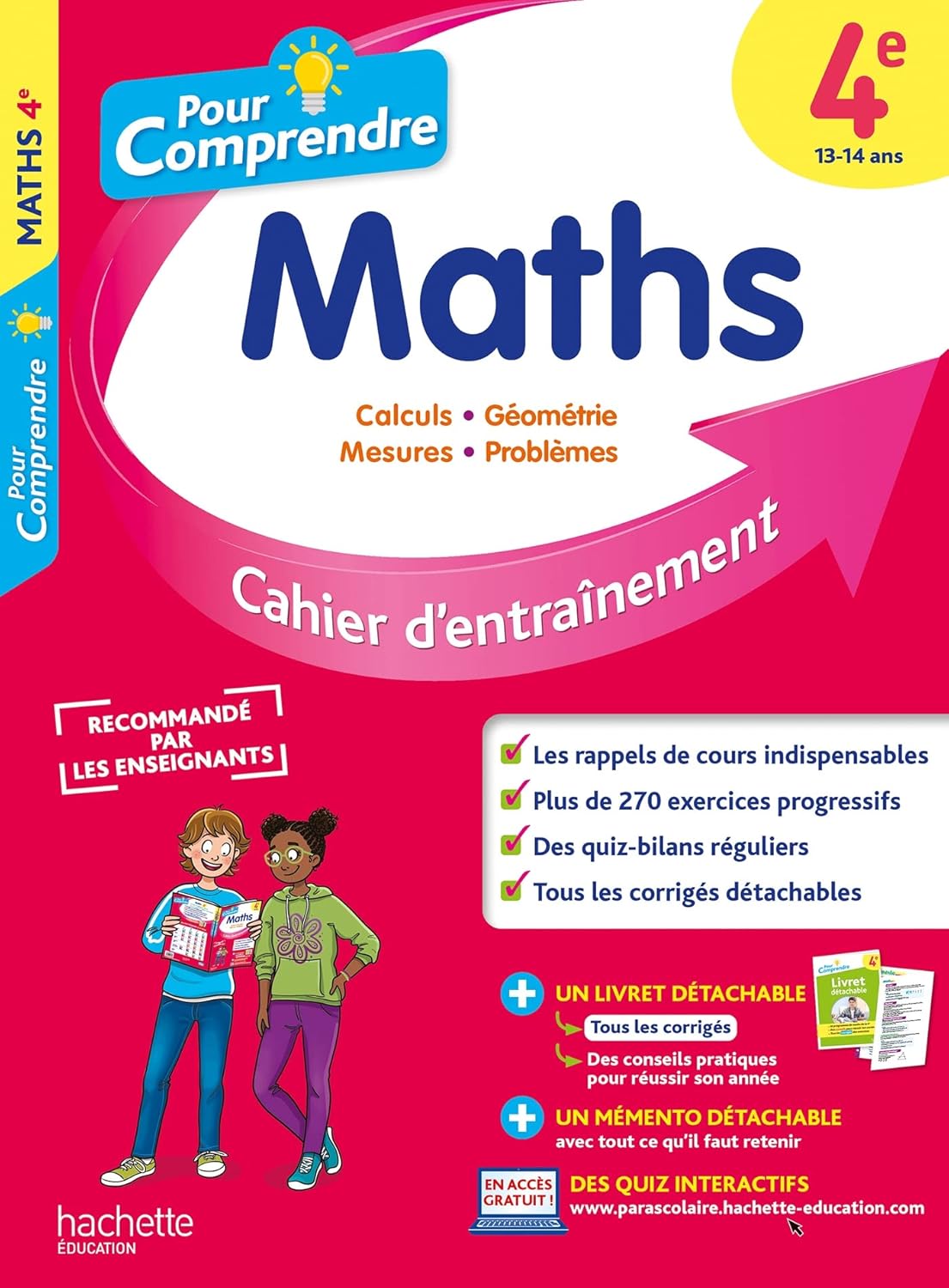 Cahier D'Entraînement Pour Comprendre Maths - 4e