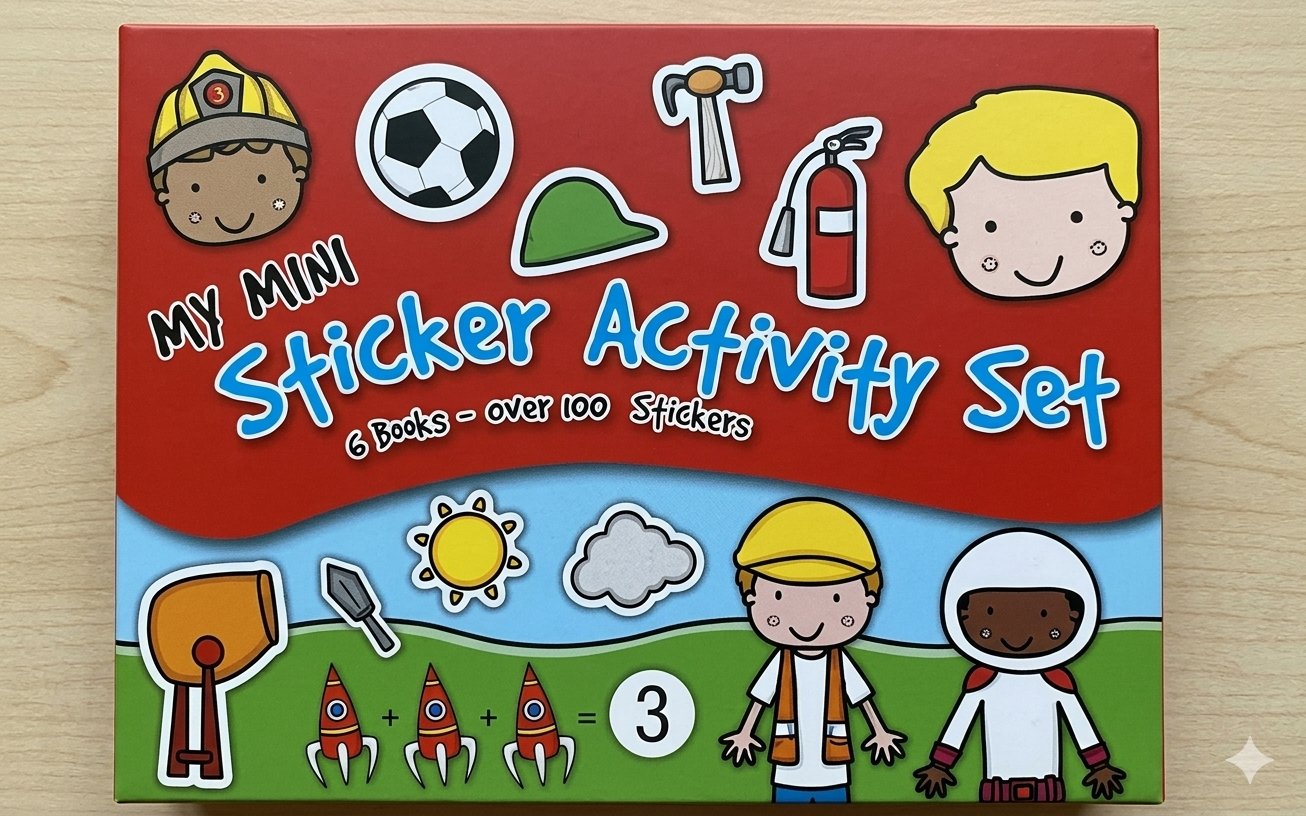 My Mini Sticker Activity Set - Boys