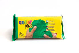 ColorPlus Air Dry Clay 500g Green SIO 2152