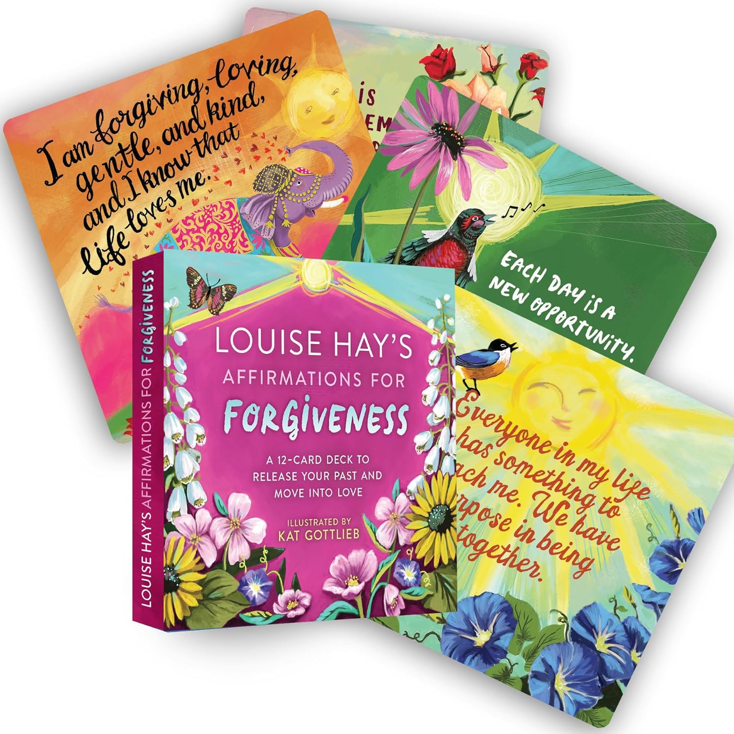 Louise Hay's Affirmations For Forgiveness - Cards