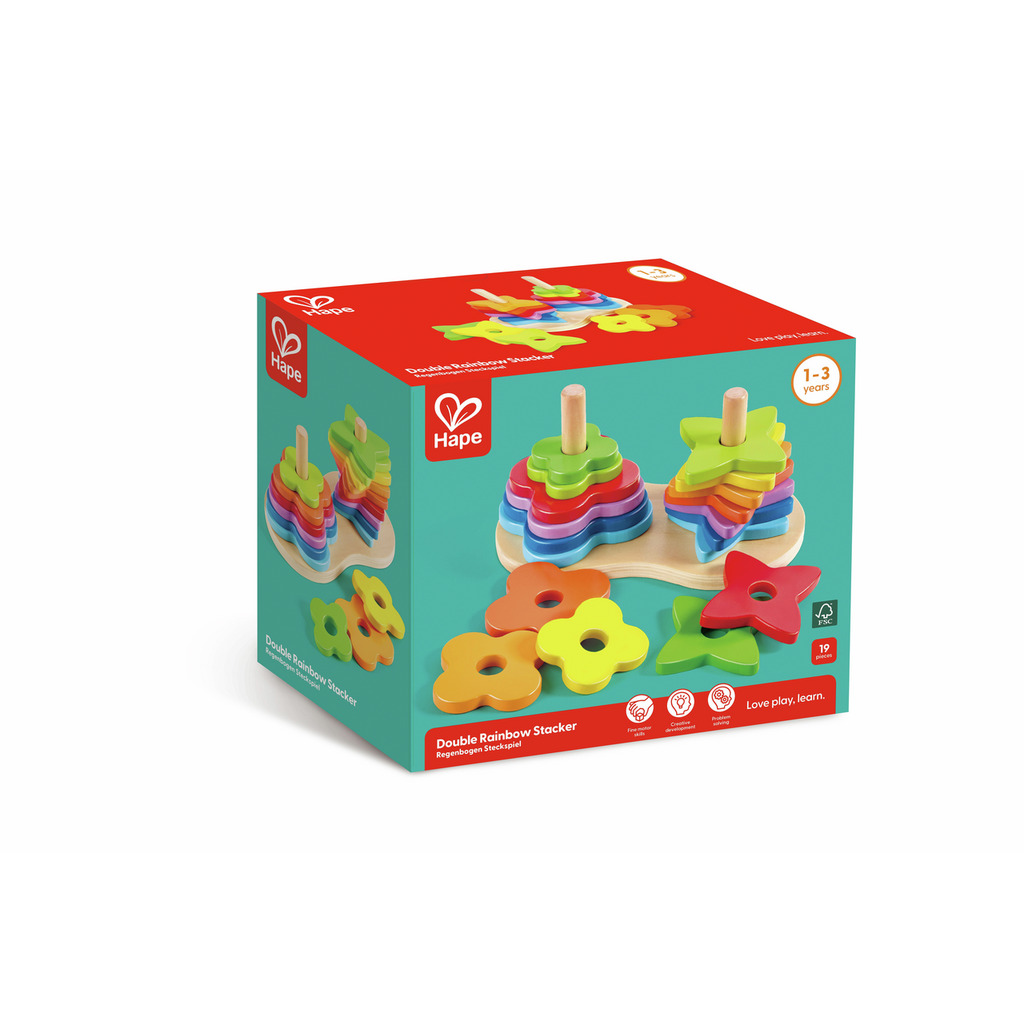 Double Rainbow Stacker HAPE 0406