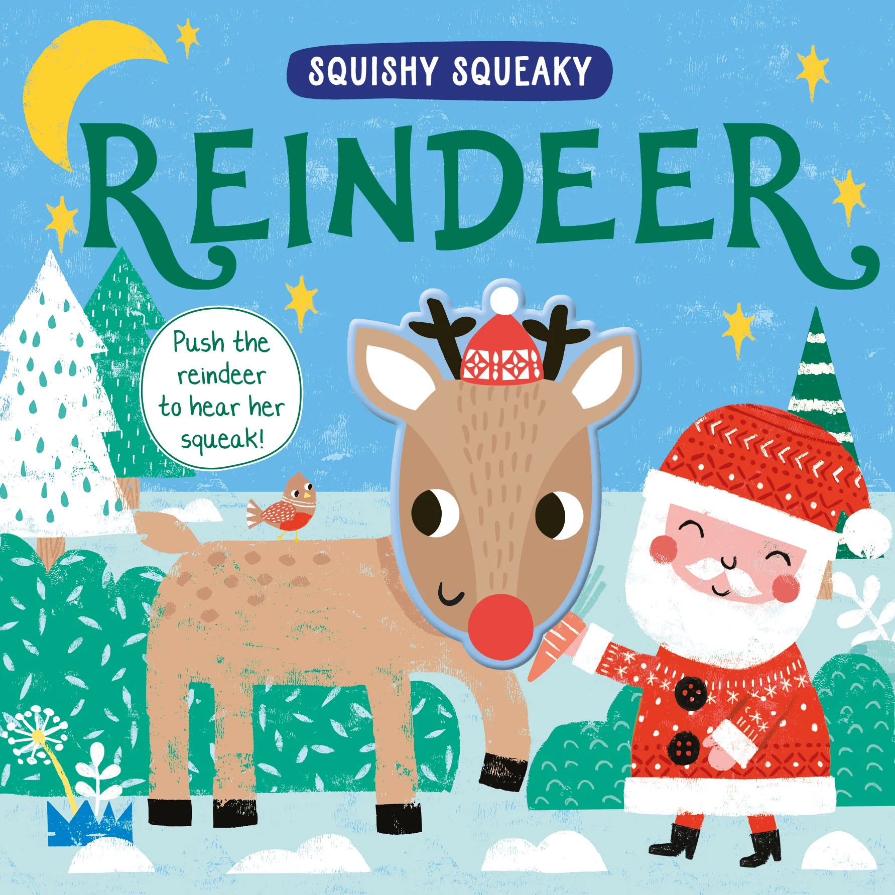 Reindeer - Squeaky Board Book