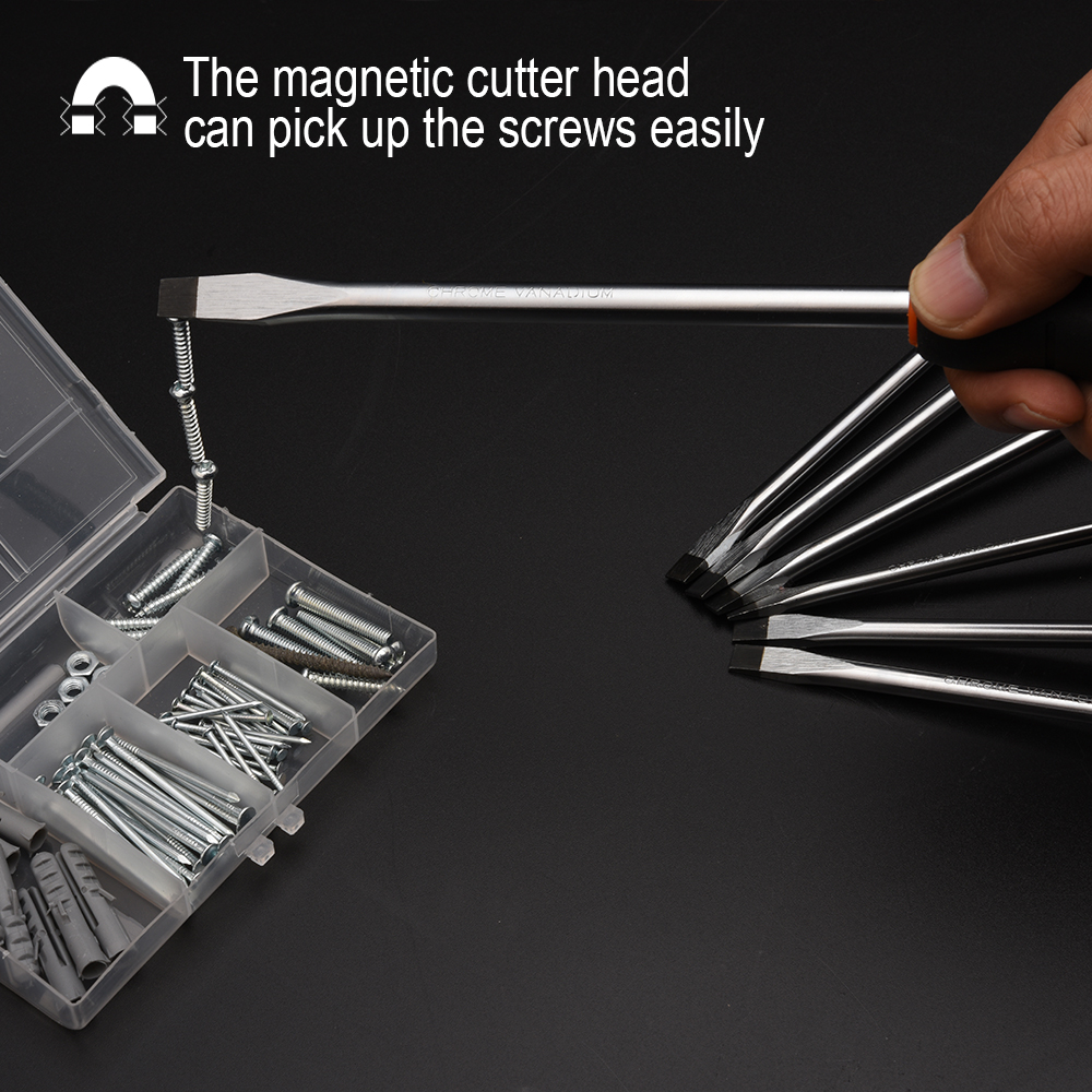 Screwdriver Soft Handle 5x100mm HARDEN 550246