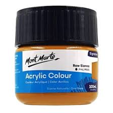 Acrylic Colour Paint 100ml Gold Mont Marte