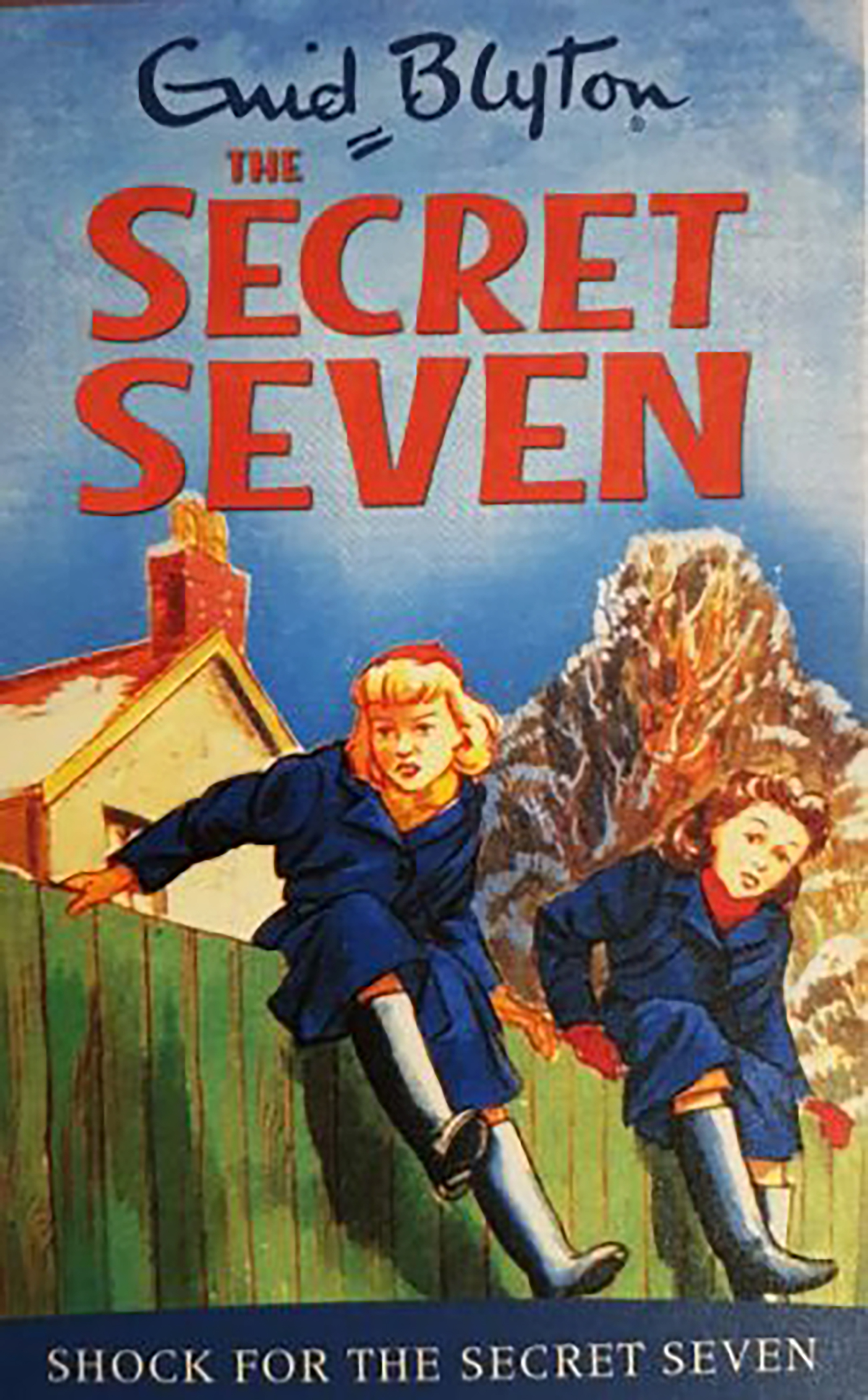 13 | Shock For The Secret Seven  - THE SECRET SEVEN - Enid Blyton