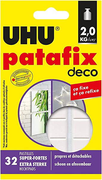 Patafix Deco 32 reusable Pads UHU 40660