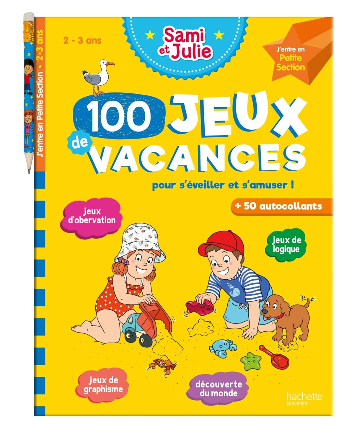100 Jeux De Vacances - Sami Et Julie (Petite Section)