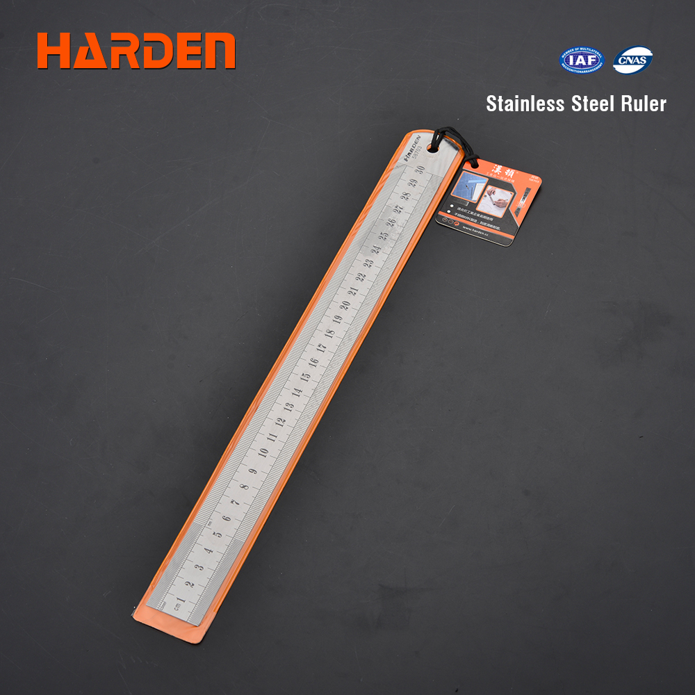 Ruler Stainless Steel 1000mm HARDEN 580707