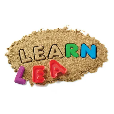 Sand Moulds-Uppercase Alphabet LEARNING RESOURCES LSP1450