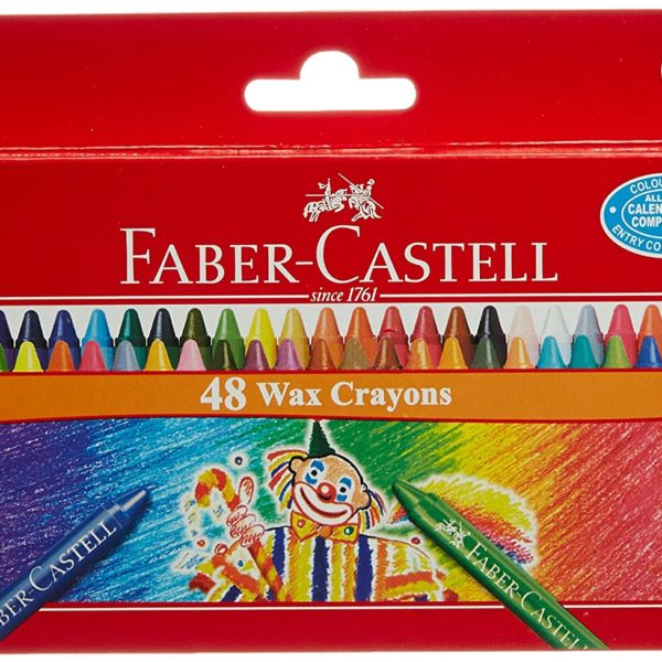 Regular Wax Crayons 75MM Set OF 48 Ref FC120055