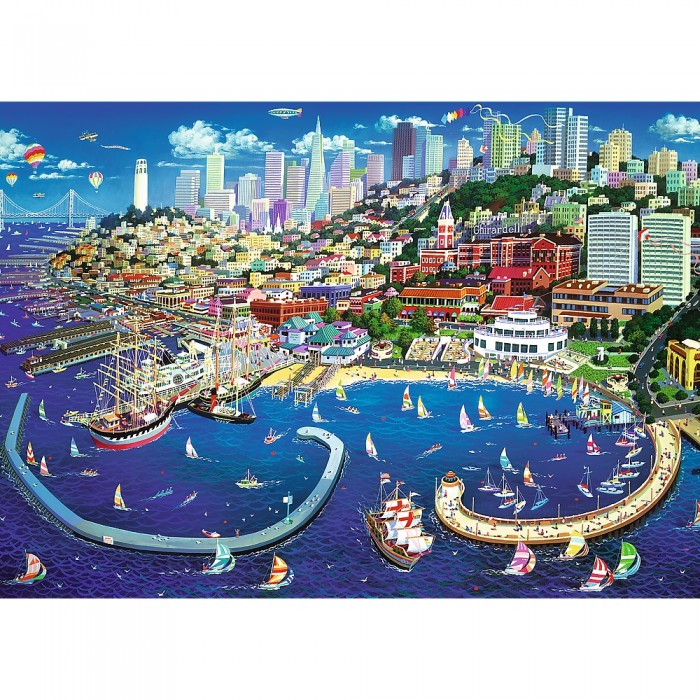 Puzzles -  2000  - San Francisco Bay
