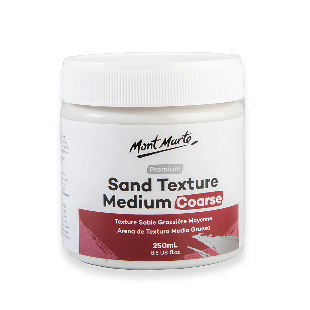 Sand Texture Medium Coarse 250ml Mont Marte