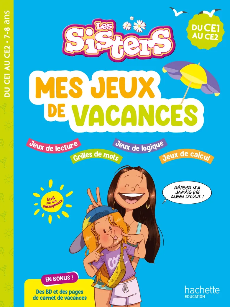 Les Sisters - Mes Jeux De Vacances 2025 - CE1-CE2