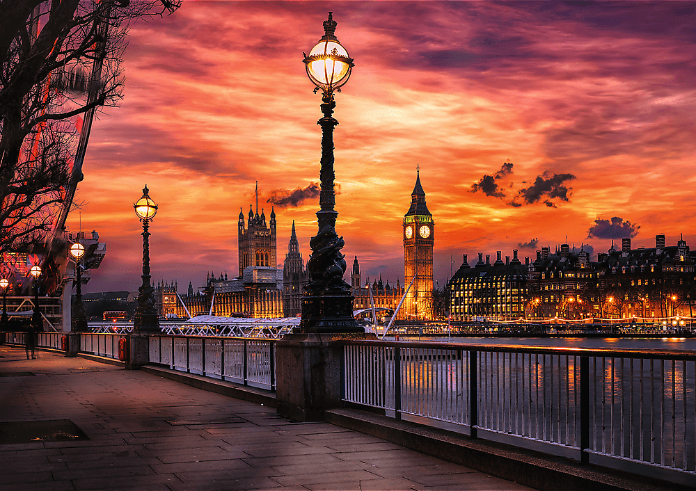 Puzzles 1000pcs Premium Plus Photo Odyssey Big Ben London Trefl 10827