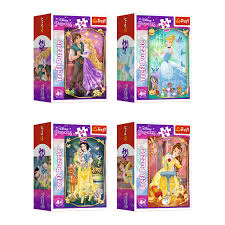 Puzzle 54 Mini Beautiful Princesses Trefl 54191