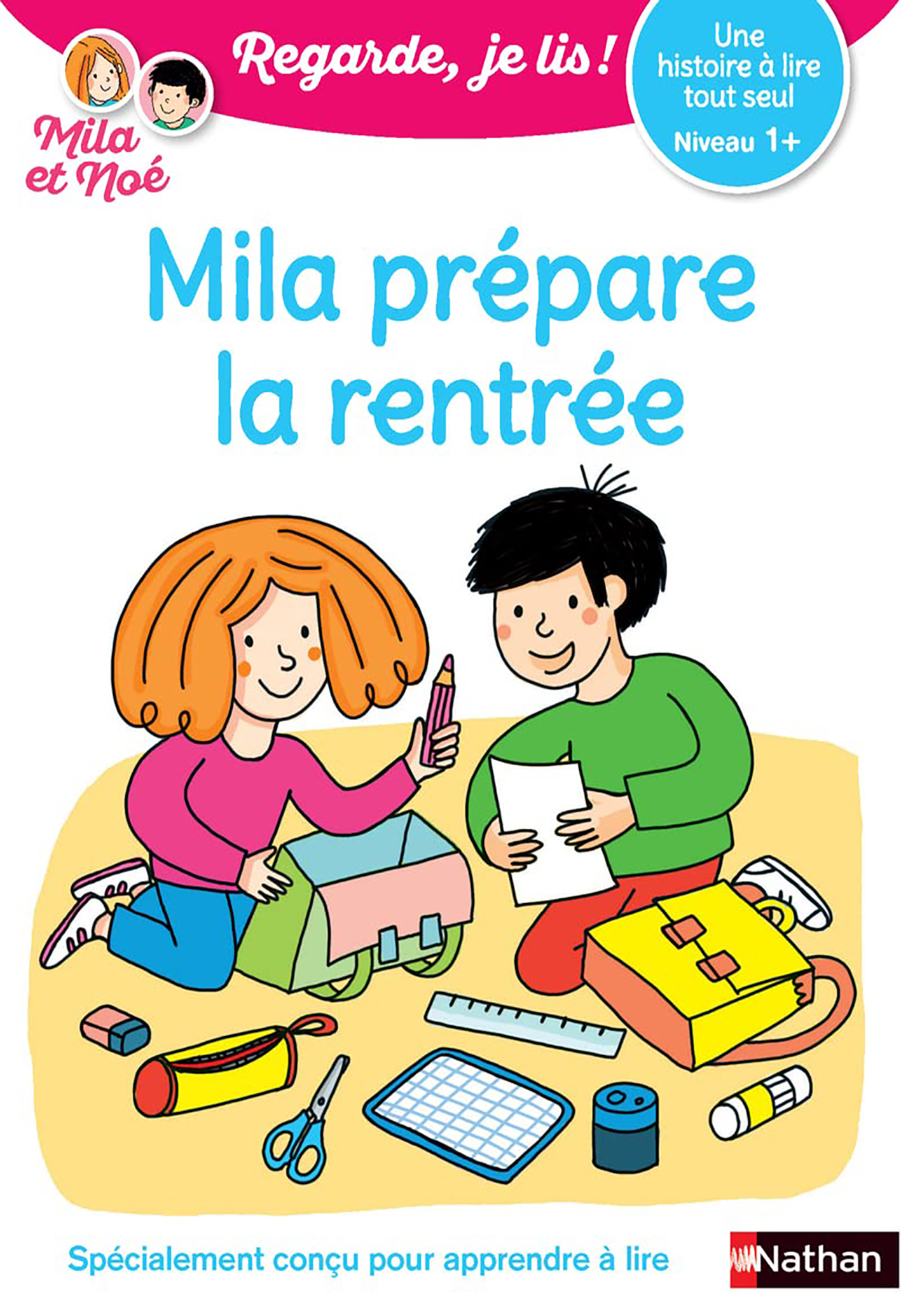 Mila Prépare La Rentrée - Niv 1 + - Regarde je lis!