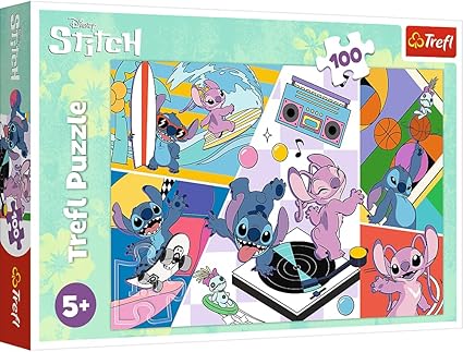 Puzzles 100pcs Lilo&Stitch Memories / Disney Lilo&Stitch Trefl 16473