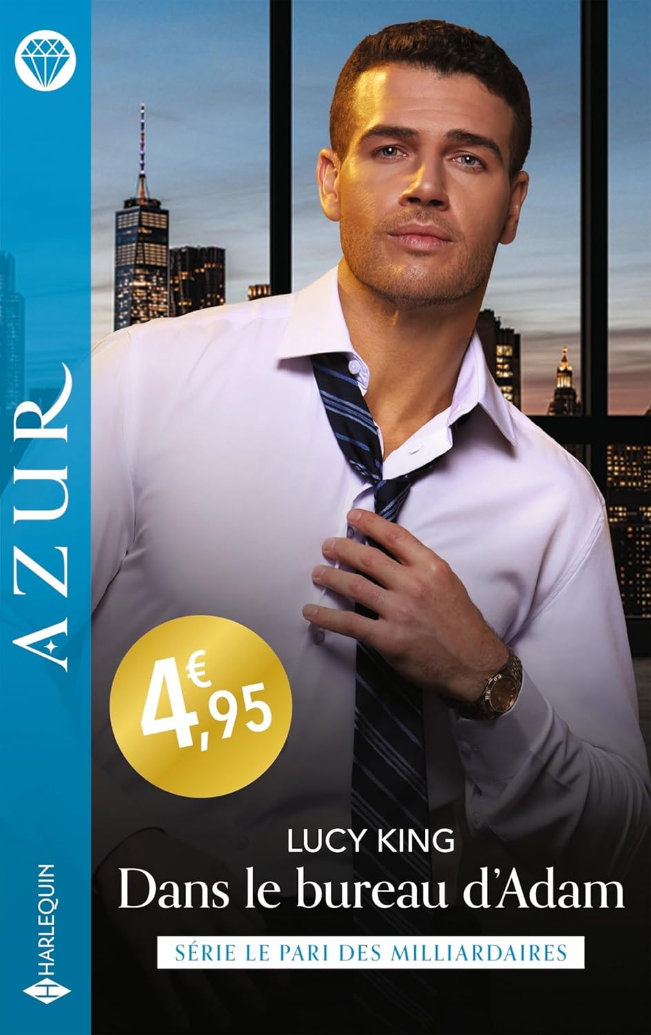 Dans Le Bureau d'Adam Harlequin Azur