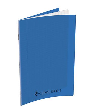 CAHIER POLYPRO 24X32 SEYES 192 PAGES BLEU 70G