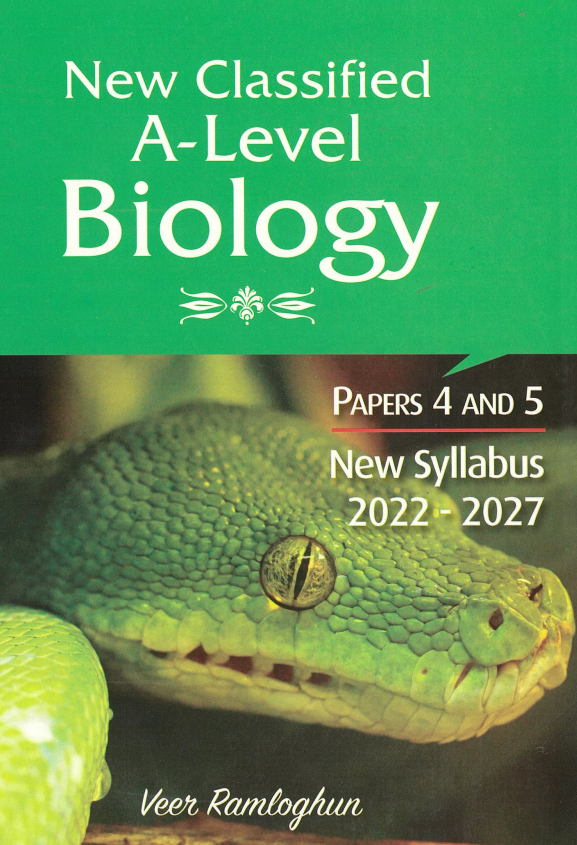 NEW CLASSIFIED A LEVEL BIOLOGY  - PAPERS 4 AND 5 - NEW SYLLABUS - 2022-27