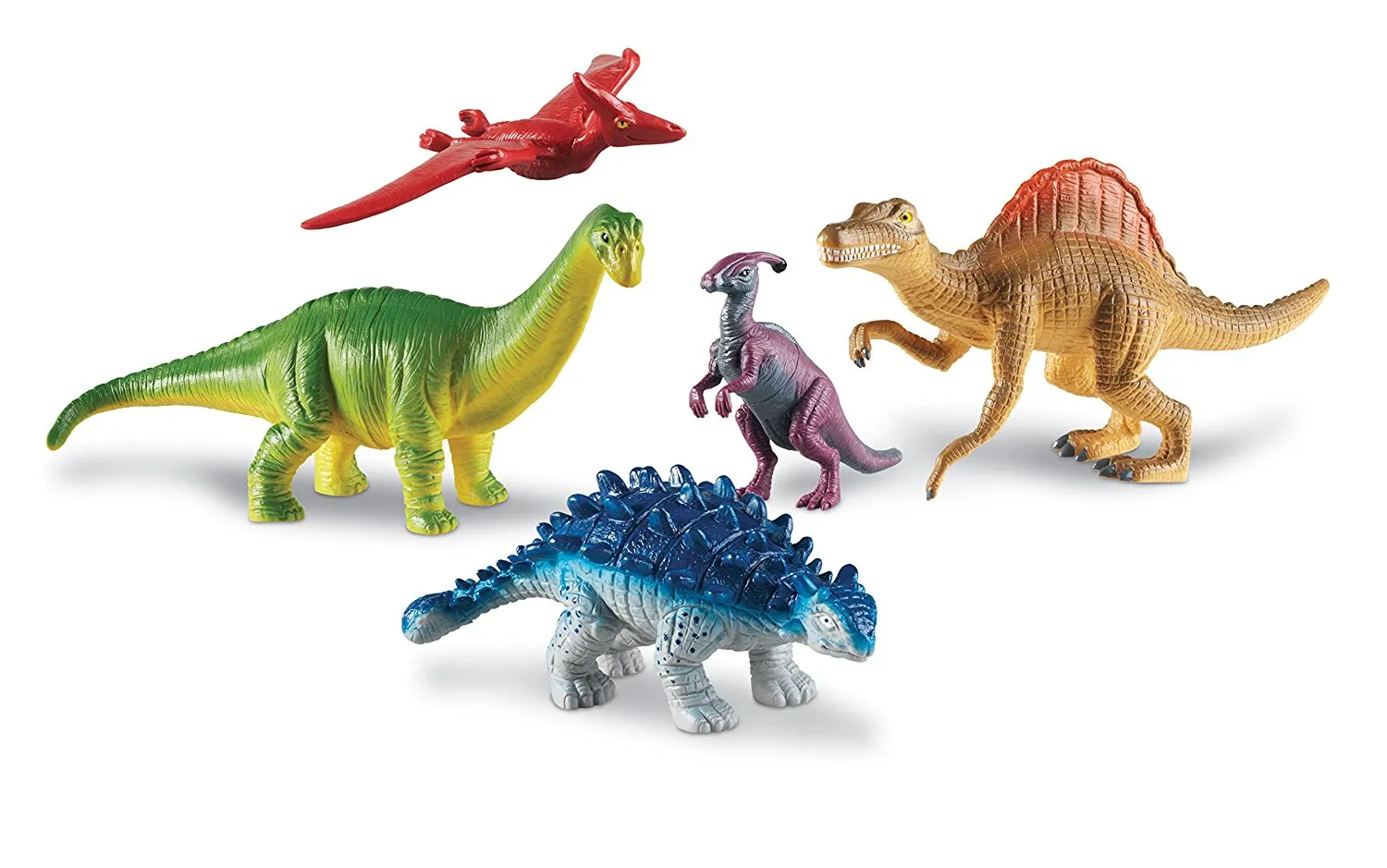 Set Of 2 Jumbo Dinosaurs LEARNING RESOURCES LER0837