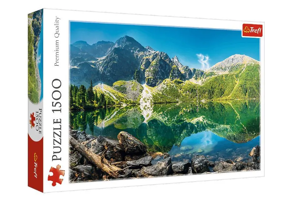 Puzzles -  1500  - Morskie Oko lake. Tatras. Poland