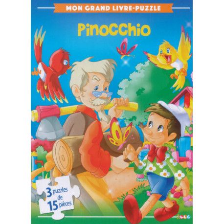 Pinocchio - Mon Grand Livre-Puzzle