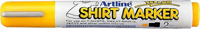T Shirt Markers 0.2mm Yellow Green Artline Ref EKT2