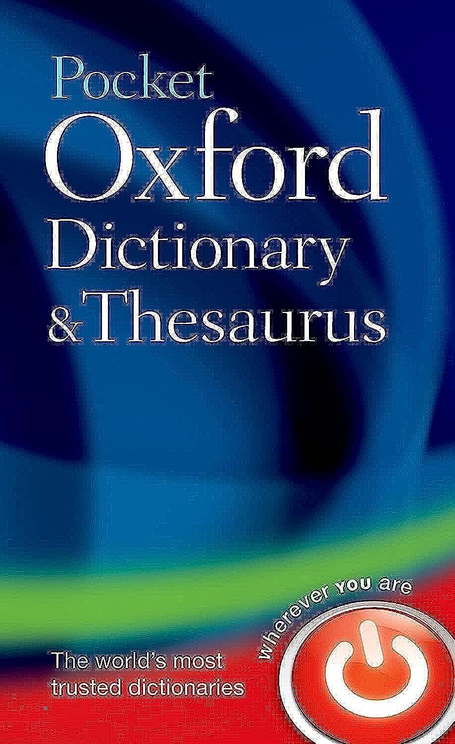 Pocket Oxford - Dictionary & Thesaurus (Hardcover)