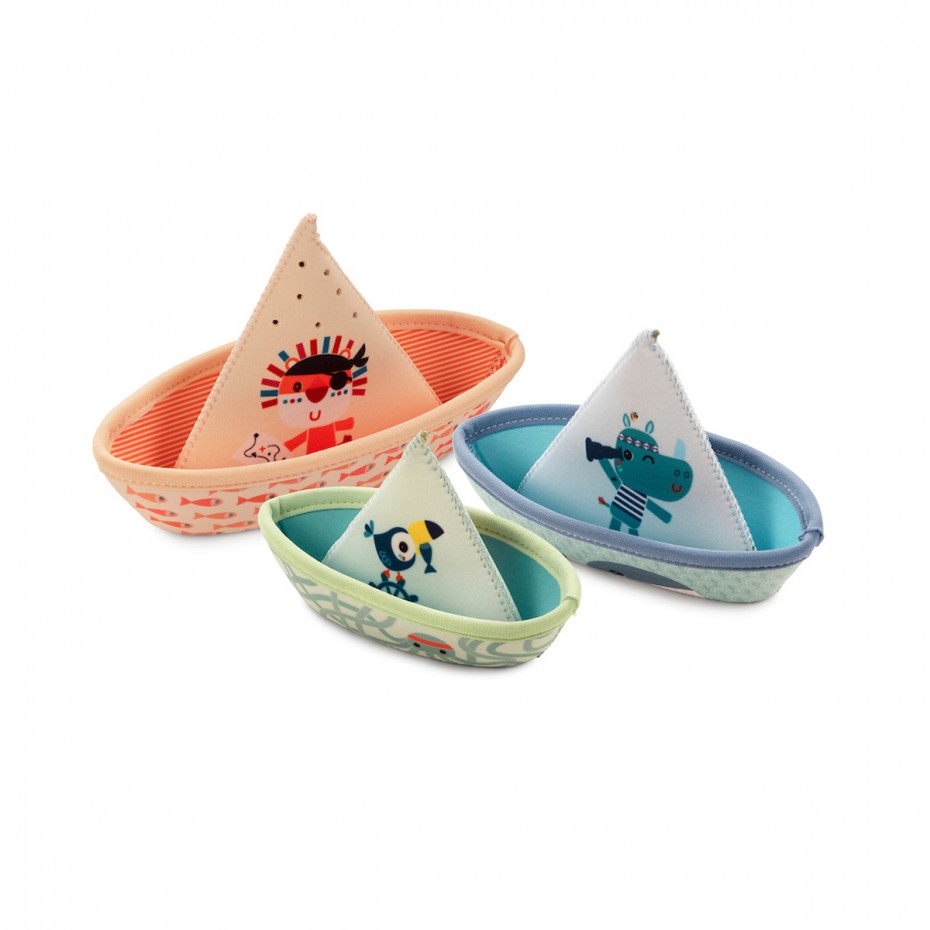 3 Boats Jungle JURATOYS 83288