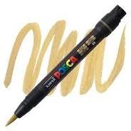 Marker Brush Type 1-10mm Gold POSCA Uni