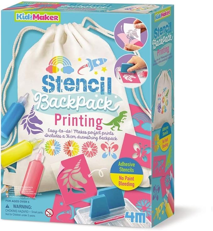 Stencil Backpack Printing 4M 4788