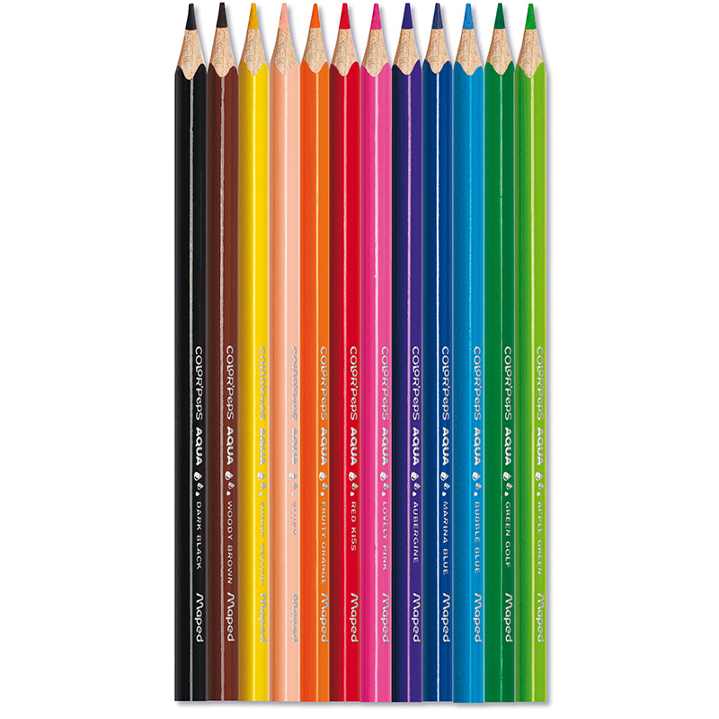 Crayon Couleurs A Cire De 12 En Boite - 861011
