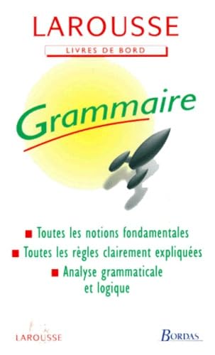 Larousse Grammaire - Livre de Bord