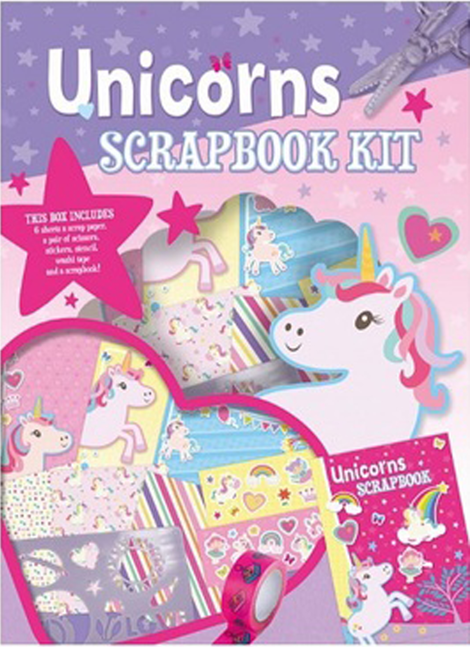 Box Kits - Unicorns Scrapbook Kit