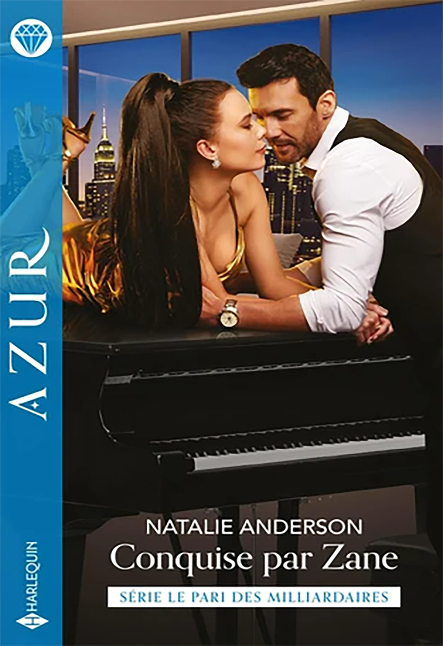 Conquise Par Zane-Harlequin Azur