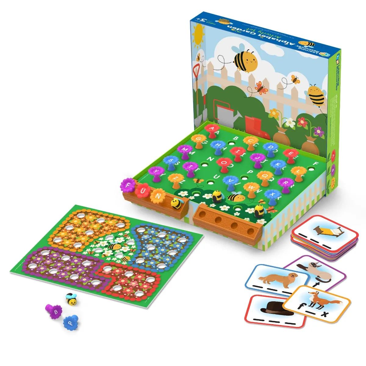 Alphabet Garden Activity Set LEARNING RESOURCES LER5543
