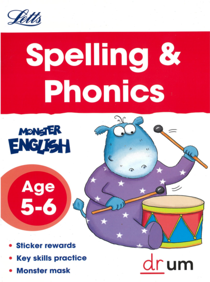 Letts - Monster English - Spelling & Phonics